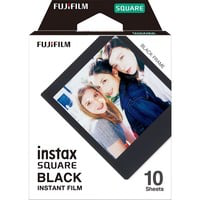 Instax Square Black Frame schwarz pellicule polaroid 10 pièce(s) 62 x 62 mm, Papier photo características