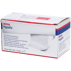 Hypafix® 15 cm x 10 m Bande non-tissée adhésive hypoallergénique características