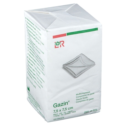 Gazin® Compresse de Gaze 7.5 x 7.5 cm