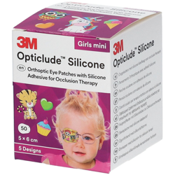 3M™ Opticlude™ Silicone Girl Mini 5,0 x 6,0 cm características