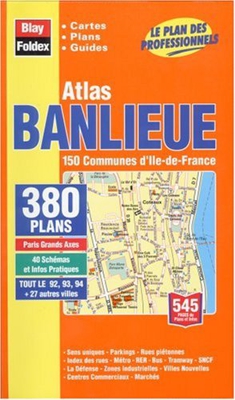 Blay atlas banlieue 380 plans