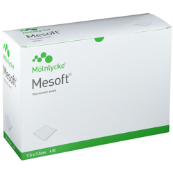 Mesoft Compresses en nontissé​ 7,5cm x 7,5cm precio