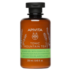 APIVITA Tonic Mountain Tea Shower Gel with Essential Oils 250ml características