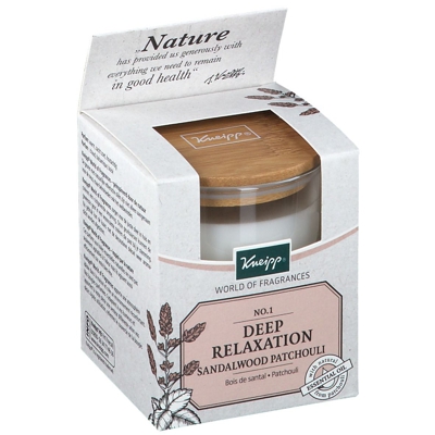 Kneipp® Bougie Parfumée Bois de santal - Patchouli