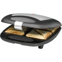 ST 1410 gaufrier et appareil à croque-monsieur 1400 W Noir, Argent, Machine à croque monsieur características