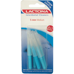 Lactona Easy Grip Brossettes Interdentaires 5 mm Medium características