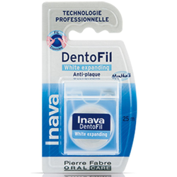 Inava Dentofil fil dentaire ciré white expanding características