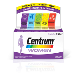 Multivitamines Centrum Femmes – (60 comprimés) precio