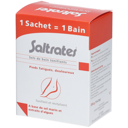 Saltrates® Sels de bain tonifiants Pieds fatigués & douloureux en oferta