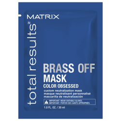 Matrix Total Results Brass Off Mask Sachet 30ml precio