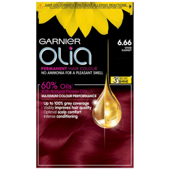 Garnier Olia Coloration Permanente (Différentes teintes) - 6.66 Vivid Garnet Red en oferta