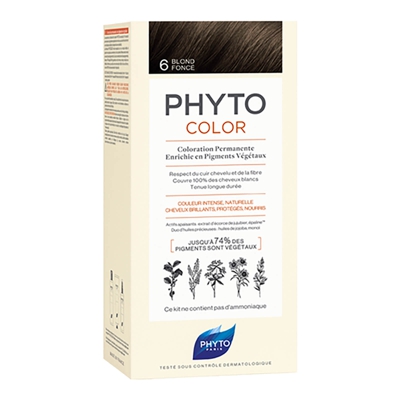 Phyto Hair Colour by Phytocolor - 6 Dark Blonde 180g