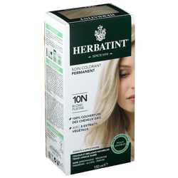 Herbatint Soin Colorant Permanent Blond Platin 10N características