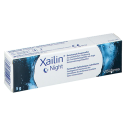 Xailin Night Pommade Ophtalmique Lubrifiante características