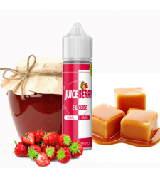 E-liquide Juice Berry 50 ml  50/50 PG/VG confiture de fraise & caramel en oferta