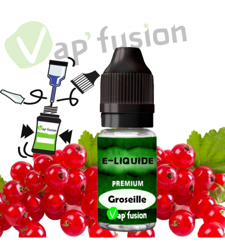 E liquide Groseille 10ml Vapfusion en oferta