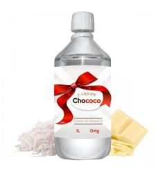 E liquide Chococo - 1 l - 50/50 PG/VG - 1 000 ML - chocolat blanc noix de coco características