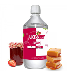 E liquide Juice Berry - 1 l - 50/50 PG/VG - 1 000 ML - Confiture de fraise caramel precio