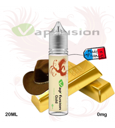 E liquide  Classic Gold  20ml+ booster nicotine -  Vapfusion características