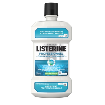 Listerine® Bain de Bouche Professionnel Traitement Sensibilité