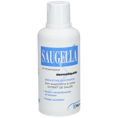 Saugella Dermoliquide Ligne Bleue Émulsion Lavante