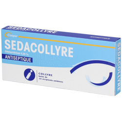 Cooper Sedacollyre Cétylpyridinium 0,025 % características