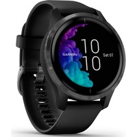 Venu AMOLED Noir GPS (satellite), Smartwatch