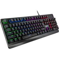 NK-2000ME clavier USB QWERTZ Noir, Clavier Gaming en oferta