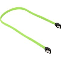 Sata 3 câble SATA 0,6 m SATA 7-pin Noir, Vert características