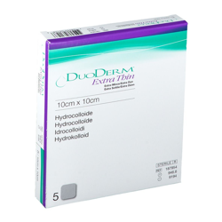 DuoDERM® Pansement Extra-Mince 10 cm x 10 cm características