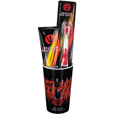 Belgian Red Devils Set de Brossage des Dents