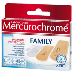 Mercurochrome® Pansements Family Premium Protection precio