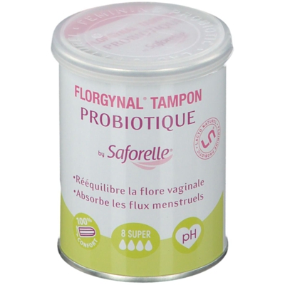 Saforelle® Florgynal Tampon Probiotique 8 Super