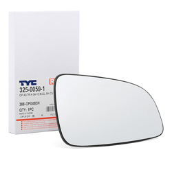 TYC Miroir De Rétroviseur OPEL 325-0059-1 13141984,6428785 Glace Retroviseur,Verre De Rétroviseur,Verre de rétroviseur, rétroviseur extérieur precio