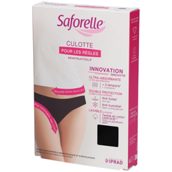 Saforelle® Culotte Ultra Absorbante Noire Taille 42 características