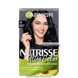 Garnier Nutrisse Permanent Hair Dye (Various Shades) - Infinite Black en oferta