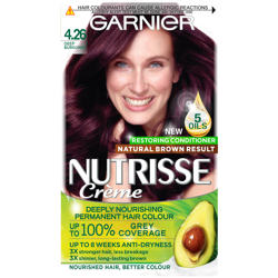 Garnier Nutrisse Permanent Hair Dye (Various Shades) - 4.26 Deep Burgundy Red precio