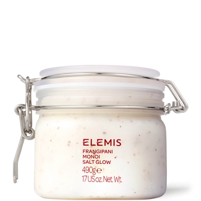 Soin gommant Elemis Sp@ Home Frangipani Monoi Salt Glow 490g