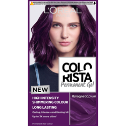 L'Oréal Paris Colorista Magnetic Long-Lasting Permanent Hair Dye Gel 1ml (Various Shades) - Magnetic Plum en oferta