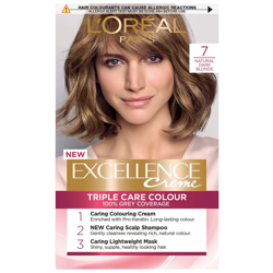 L'Oréal Paris Excellence Crème Permanent Hair Dye (Various Shades) - 7 Natural Dark Blonde características