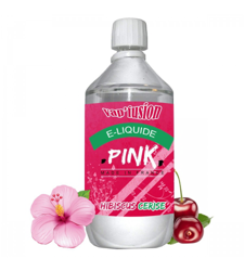 E liquide Pink- 1 l - 50/50 PG/VG - 1 000 ML - Hibiscus Cerise en oferta