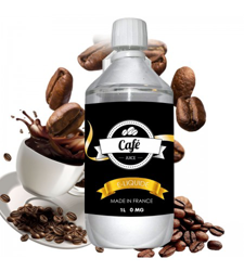 E liquide Café - 1 l  - 50/50 PG/VG - 1 000 ML en oferta