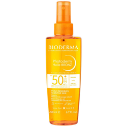 Bioderma Photoderm Bronz Huile sèche SPF 50+ en oferta