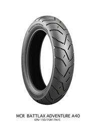 'Bridgestone A 40 R ( 170/60 R17 TL 72V roue arrière, M/C )' características