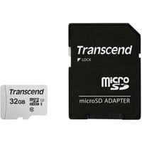 TS128GUSD300S-A mémoire flash 128 Go MicroSDXC NAND Classe 10, Carte mémoire