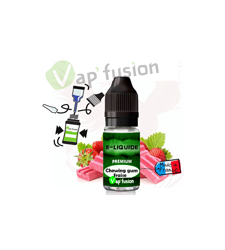 E liquide Chewing-gum Fraise 10ml Vapfusion características