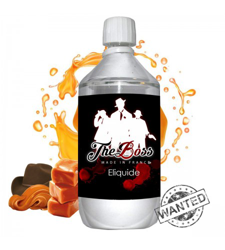 E liquide The Boss-  1 l - 50/50 PG/VG - 1 000 ML - Original brun café caramel precio