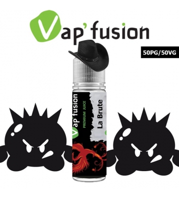 E liquide Vapfusion 50 ml - La brute - Prêt à booster