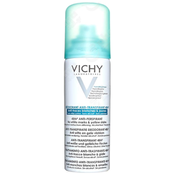 Vichy traitement anti-transpirant aérosol 48H anti-manches blanches et jaunes 125ml en oferta