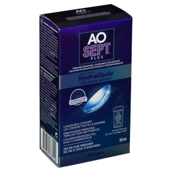 Aosept Plus Avec Hydraglyde + 1 Etui à Lentilles en oferta